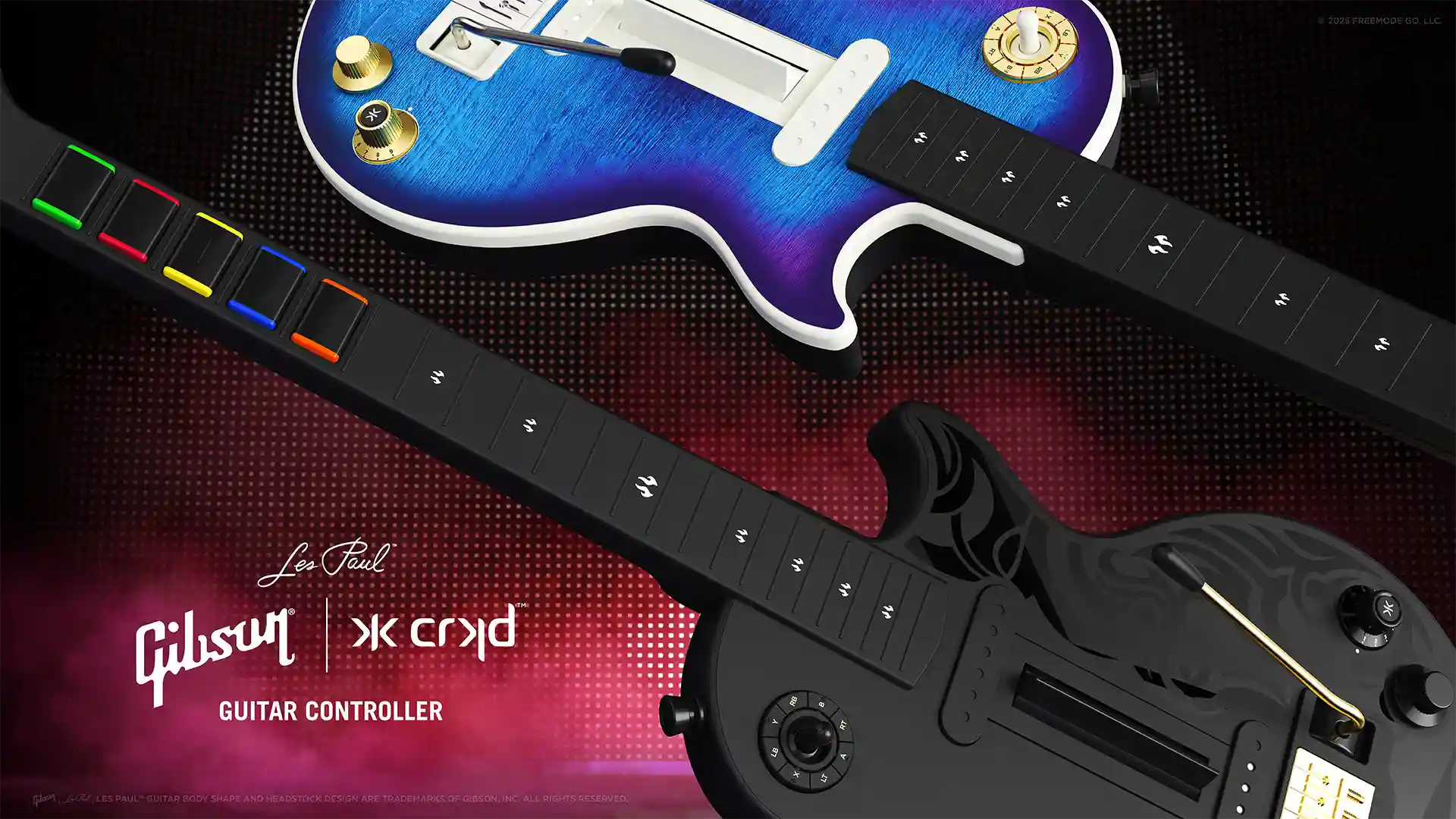 CRKD and Gibson announce new guitar controller | Loot Level Chill