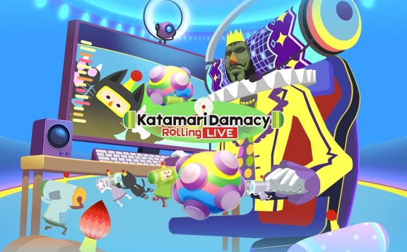 Apple Arcade Katamari Damacy Rolling LIVE