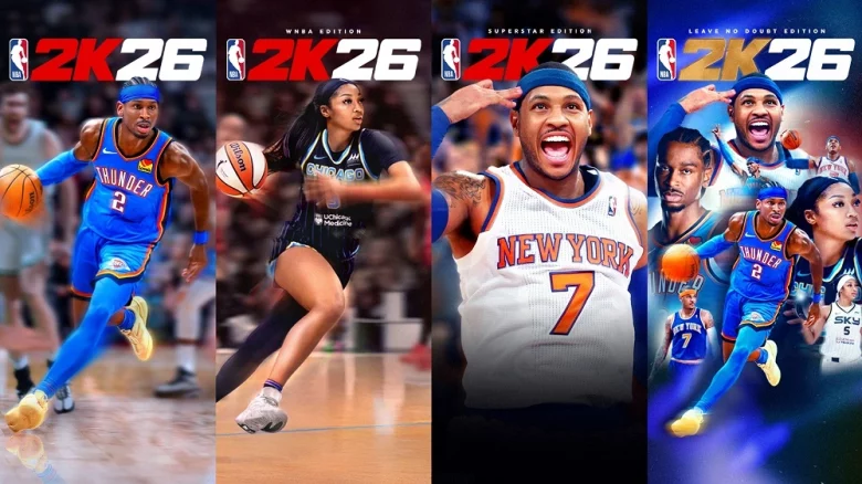 NBA 2K26 cover stars