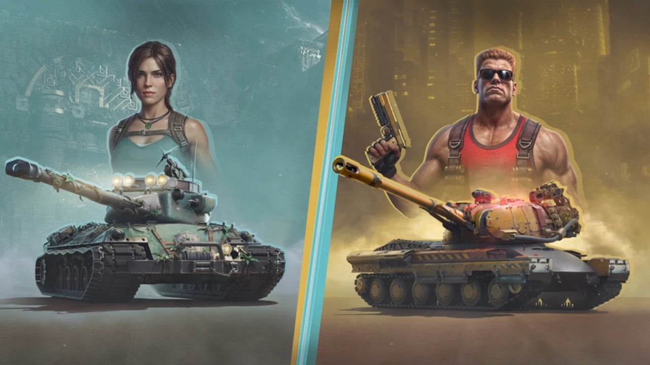 Gaming icons Lara Croft and Duke Nukem join World of Tanks | Loot