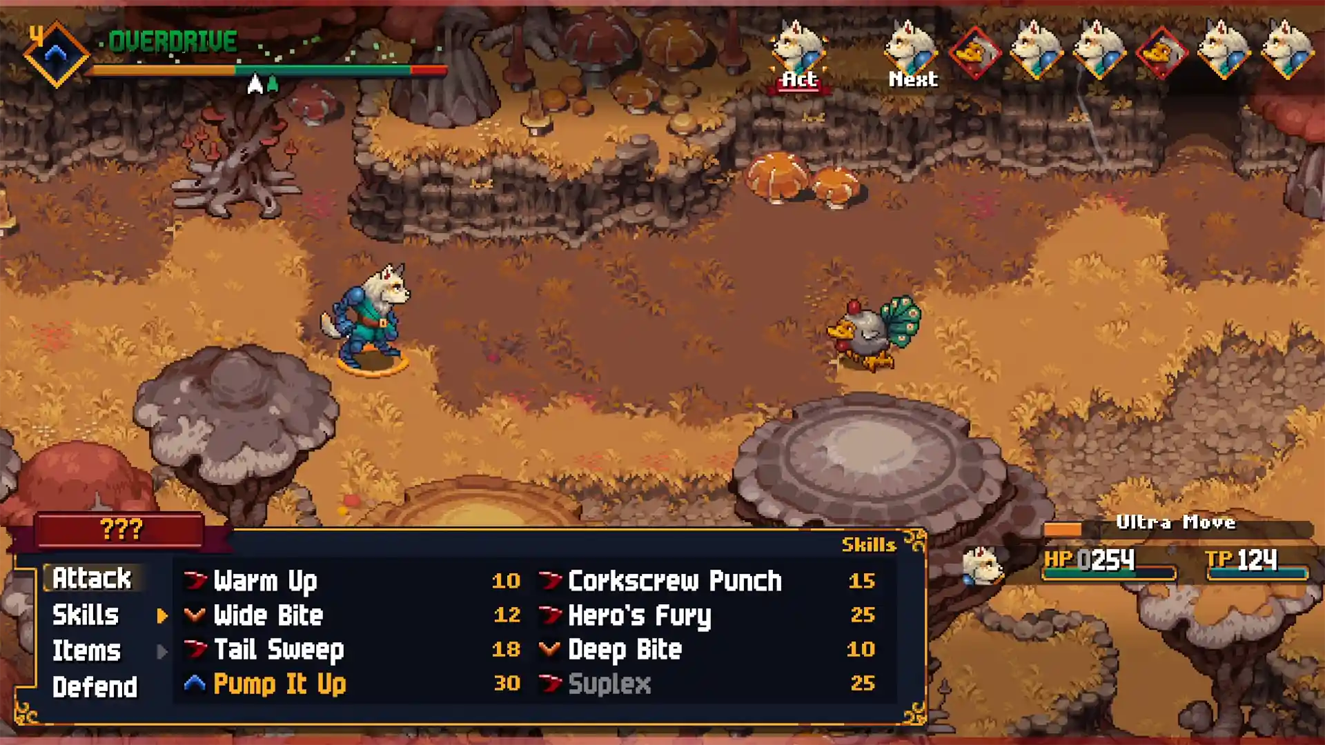Chained Echoes Ashes of Elrant combat