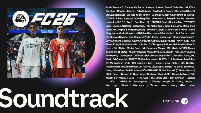 FC 26 soundtrack