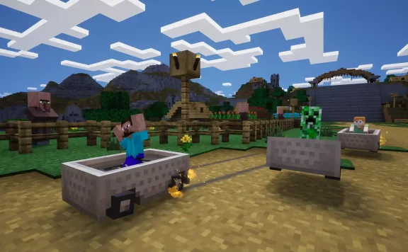 Sonic Racing: CrossWorlds Minecraft