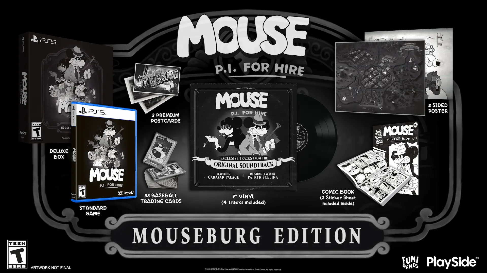 MOUSE: P.I. For Hire unveils physical edition | Loot Level Chill