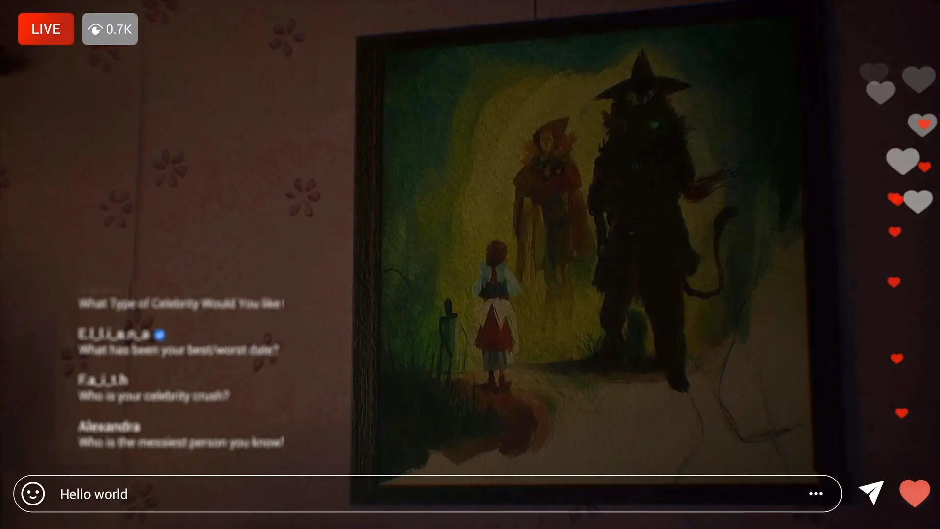 A screenshot from BrokenLore: FOLLOW