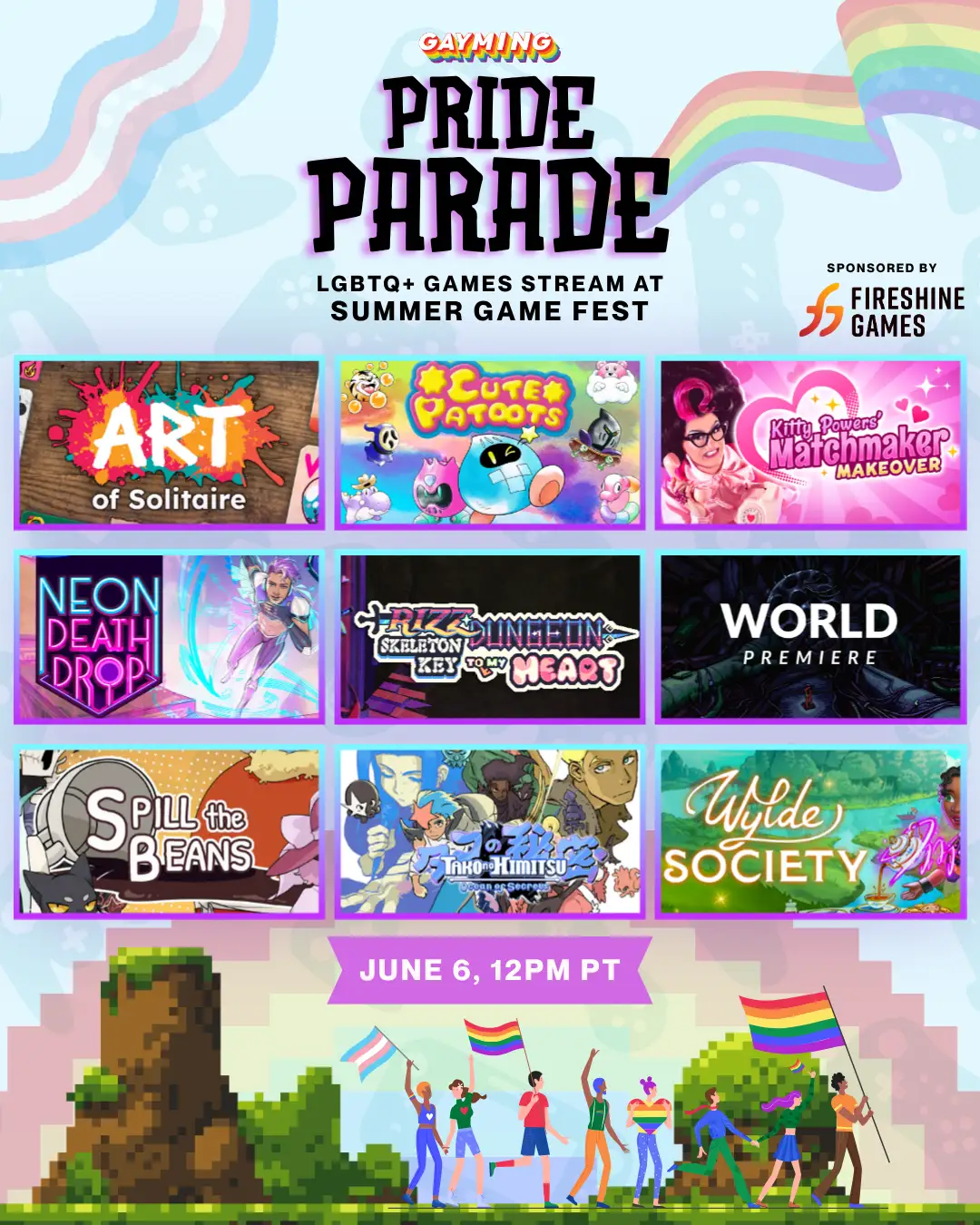 Gayming Pride Parade