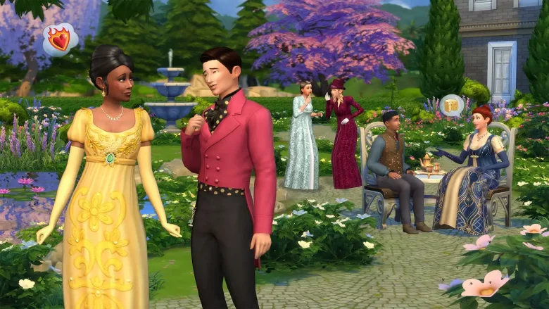 The Sims 4 announces Bridgerton kits
