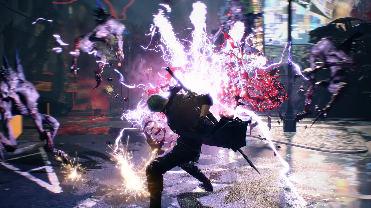 Devil May Cry 5 screenshot | Loot Level Chill Devil May Cry 5 Devil Hunter Edition Switch 2 review