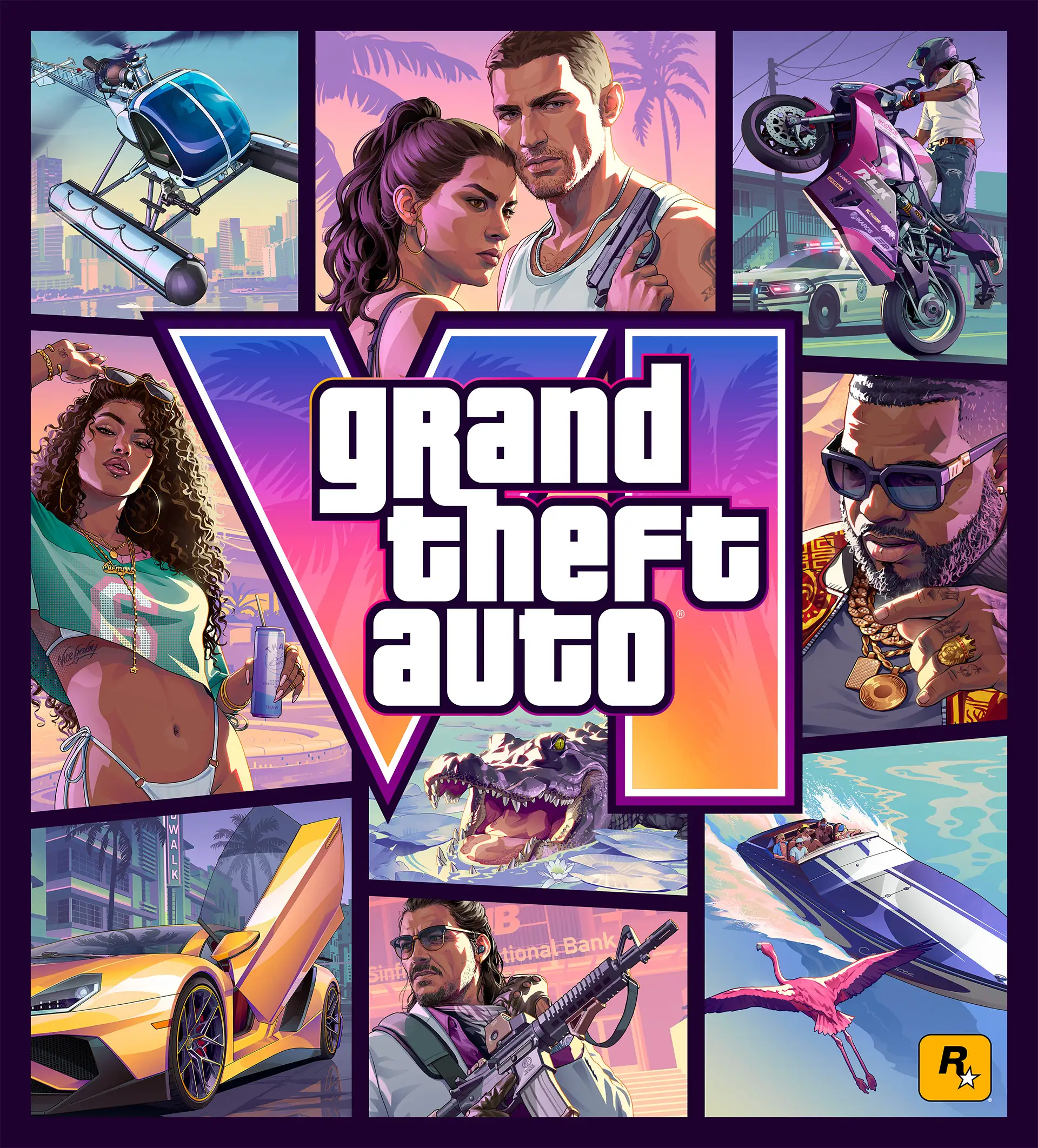Grand Theft Auto VI Cover Art | Loot Level Chill Grand Theft Auto VI