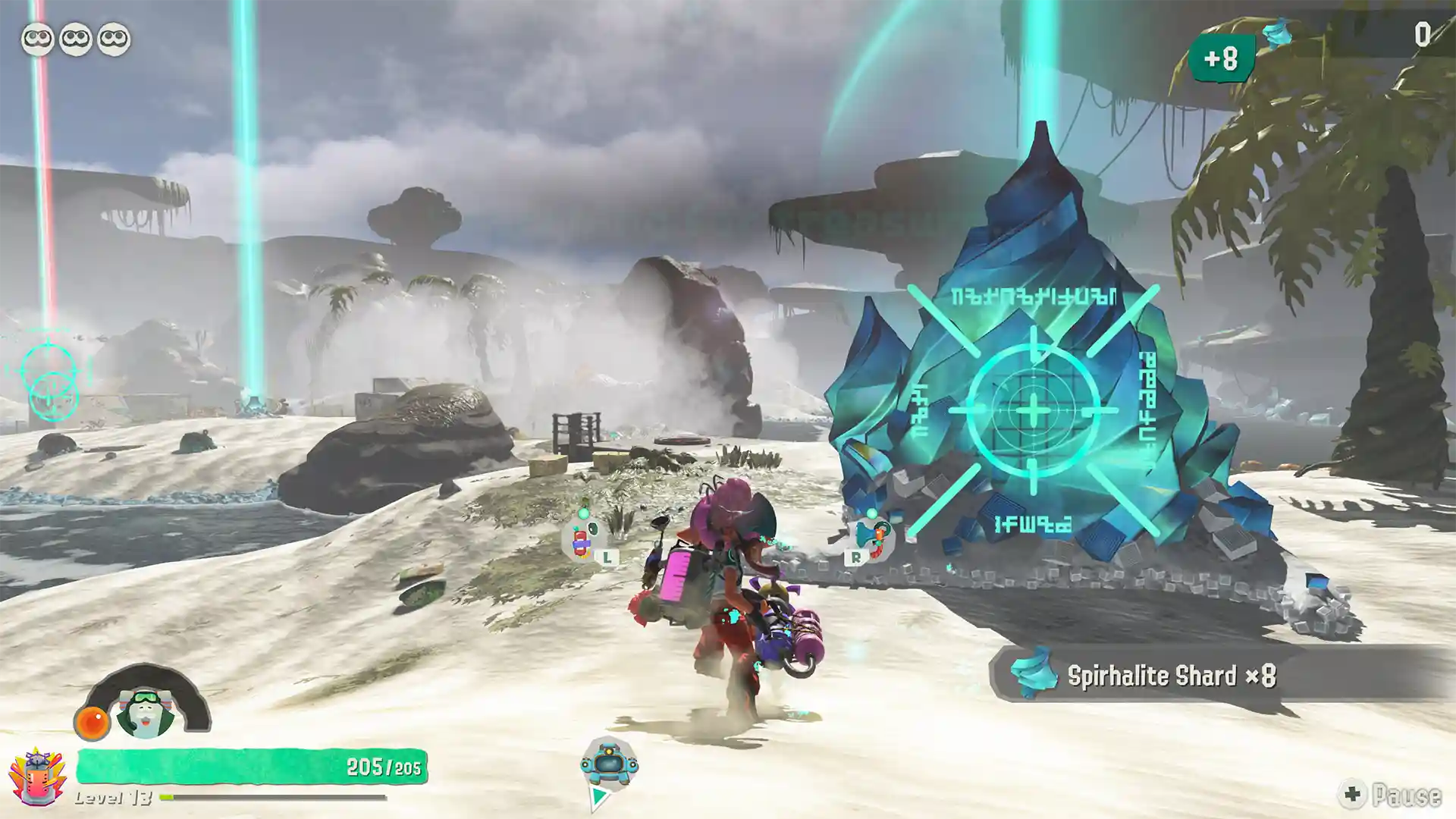 Splatoon Raiders spirhalite cluster | Loot Level Chill Splatoon Raiders