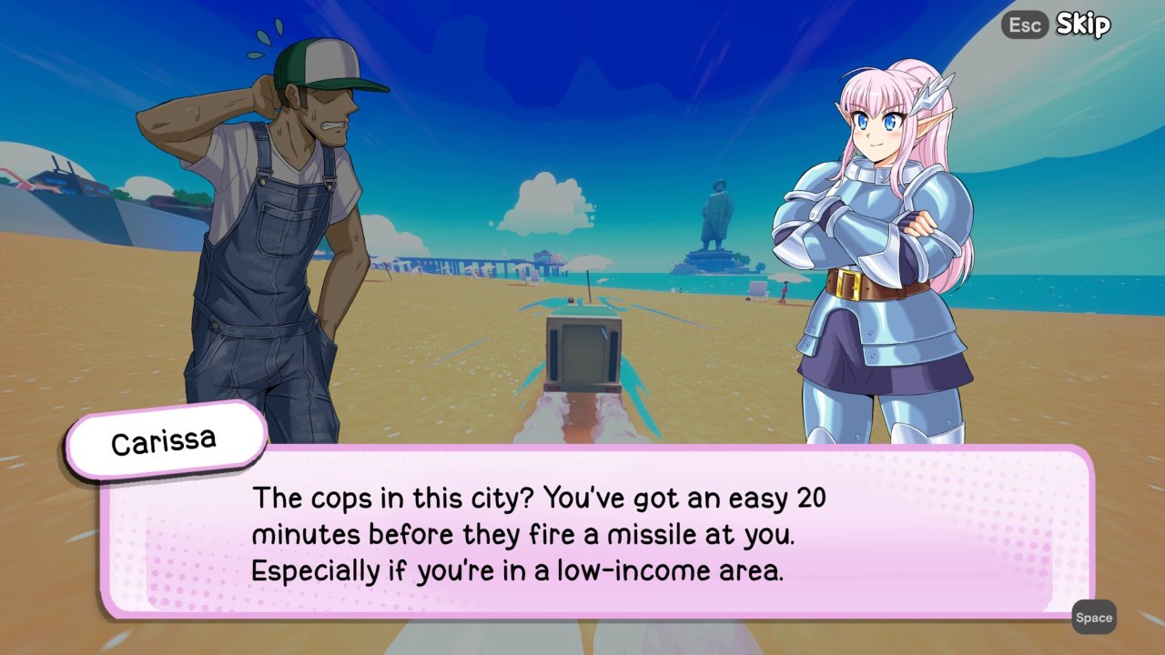 Truck-kun is Supporting Me From Another World?!