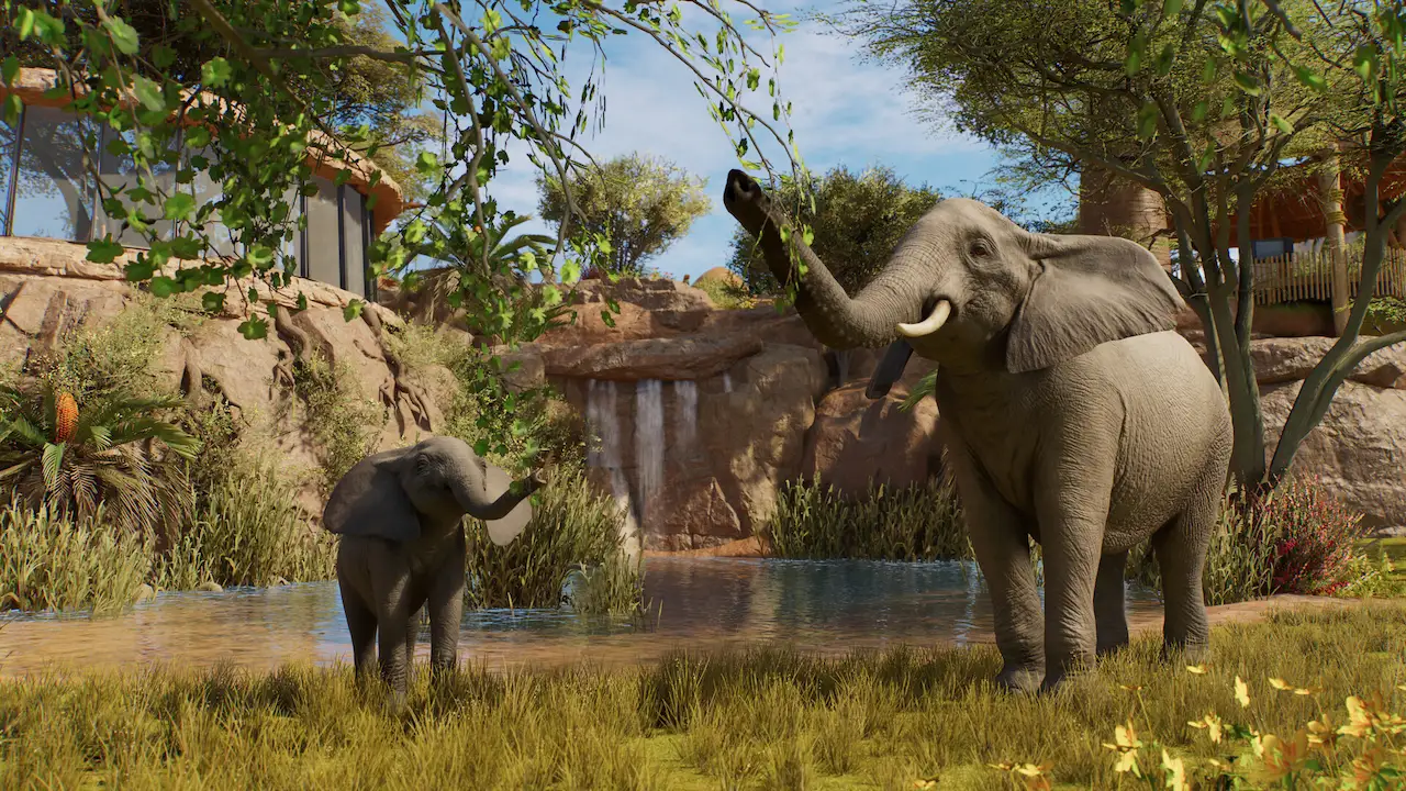 Planet Zoo 2 elephants | Loot Level Chill Planet Zoo 2